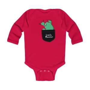 "Little Monster" Infant Long Sleeve Bodysuit